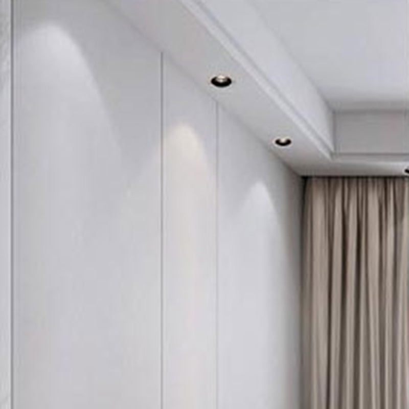 Ultra-Thin Frame LED Spotlight For Living Room - High Ra>93 Aluminum Eye-Care Flush Mount Ceiling Light