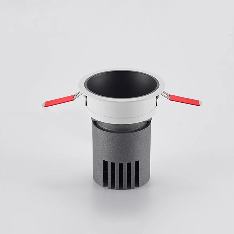 Ultra-Thin Frame LED Spotlight For Living Room - High Ra>93 Aluminum Eye-Care Flush Mount Ceiling Light