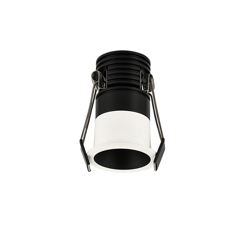 Spot encastré LED artistique pour salon - Plafonnier encastré à haute Ra et respectueux des yeux avec choix de couleur de garniture 