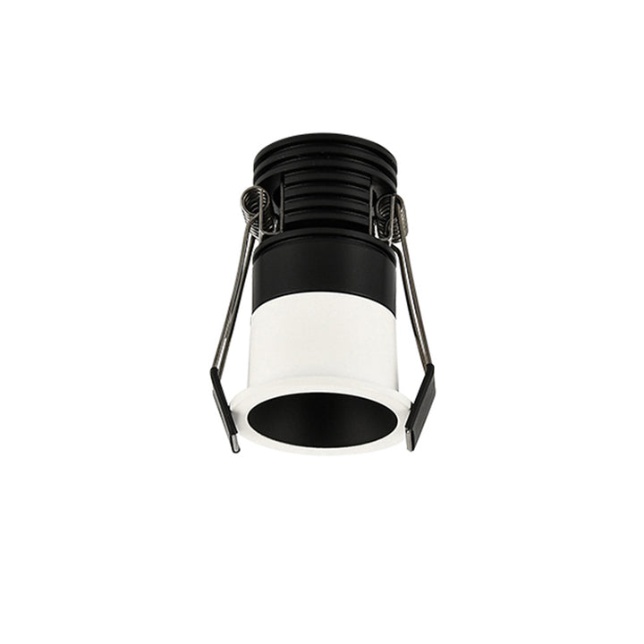 Spot encastré LED artistique pour salon - Plafonnier encastré à haute Ra et respectueux des yeux avec choix de couleur de garniture 