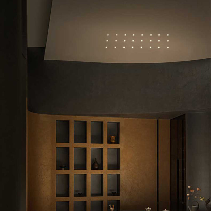 Spot encastré LED artistique pour salon - Plafonnier encastré à haute Ra et respectueux des yeux avec choix de couleur de garniture 