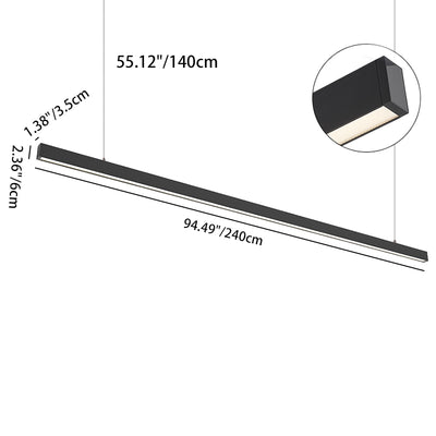 Anti-Glare LED Pendant Light For Home Office - Deep UGR<=13 Eye-Care Pendant For Office & Commercial Use