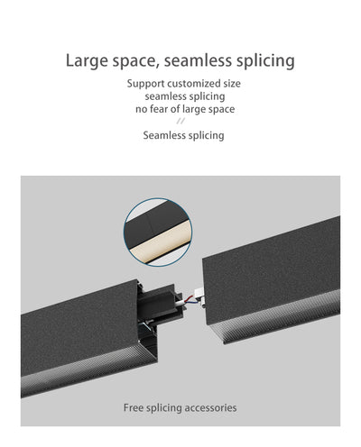 Anti-Glare LED Pendant Light For Home Office - Deep UGR<=13 Eye-Care Pendant For Office & Commercial Use