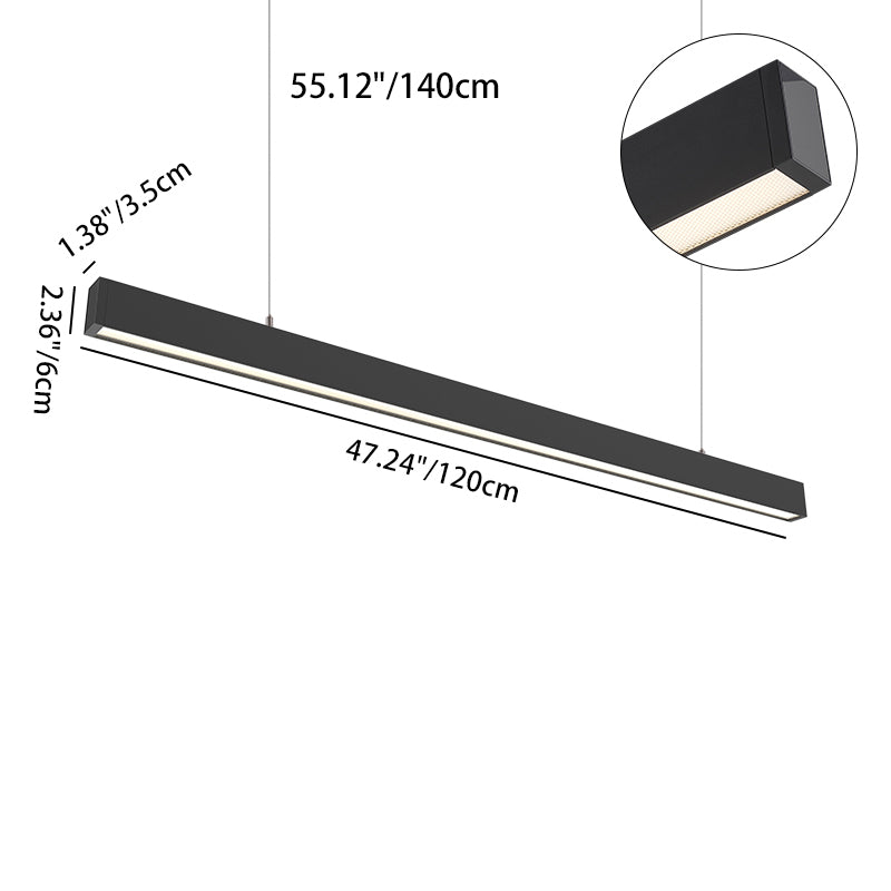 Anti-Glare LED Pendant Light For Home Office - Deep UGR<=13 Eye-Care Pendant For Office &amp; Commercial Use