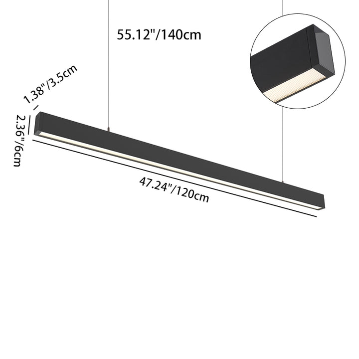 Anti-Glare LED Pendant Light For Home Office - Deep UGR<=13 Eye-Care Pendant For Office & Commercial Use