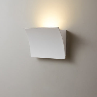 Moderne minimalistische Aluminium-Acryl-Quadrat-LED-Wandleuchte für das Schlafzimmer 