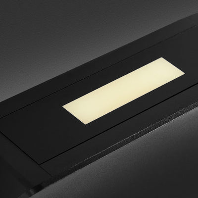 Moderne minimalistische Aluminium-Acryl-Quadrat-LED-Wandleuchte für das Schlafzimmer 
