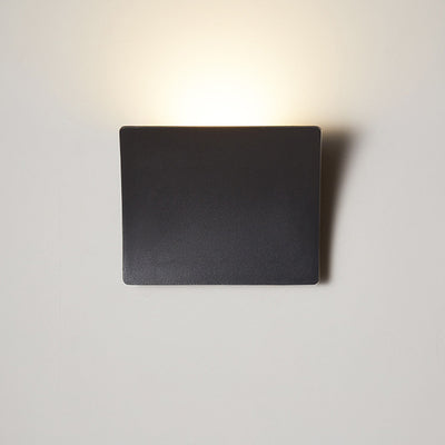 Moderne minimalistische Aluminium-Acryl-Quadrat-LED-Wandleuchte für das Schlafzimmer 