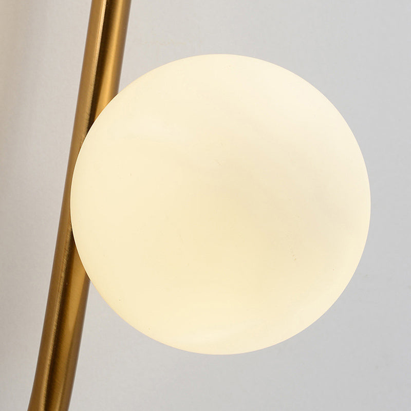 Modern Minimalist Geometric Lines Iron Glass 2/4-Light Wall Sconce Lamp For Bedroom