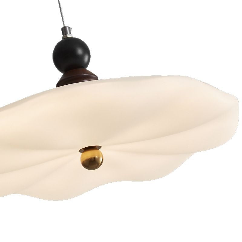 Traditionelle Vintage Blume geformte Eisen Gummibaum Kunststoff LED Pendelleuchte für das Esszimmer 