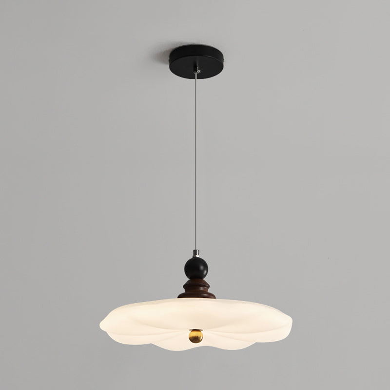 Traditionelle Vintage Blume geformte Eisen Gummibaum Kunststoff LED Pendelleuchte für das Esszimmer 