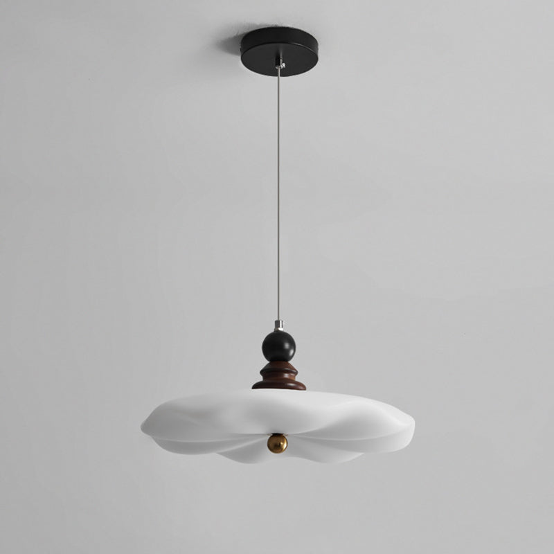 Traditionelle Vintage Blume geformte Eisen Gummibaum Kunststoff LED Pendelleuchte für das Esszimmer 