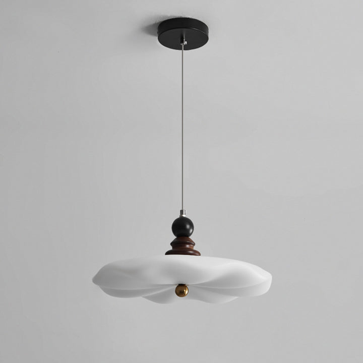 Traditionelle Vintage Blume geformte Eisen Gummibaum Kunststoff LED Pendelleuchte für das Esszimmer 