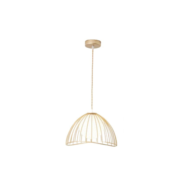 Lustre suspendu en verre et fer de style vintage traditionnel à 1 lumière pour salle à manger 