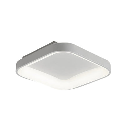 Contemporary Nordic Square Hardware Acrylic LED Flush Mount Ceiling Light For Bedroom