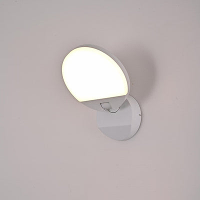 Modern Minimalist Motion Sensor Waterproof Foldable Rotatable Square Round Aluminum PC LED Wall Sconce Lamp For Garden