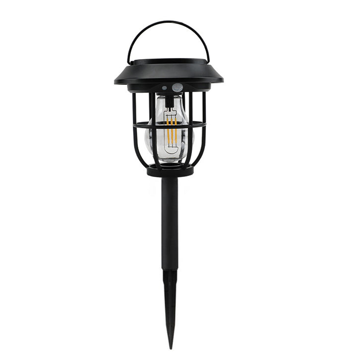Modern Simplicity Motion Sensor Waterproof Solar Cage ABS LED Outdoor Light For Garden