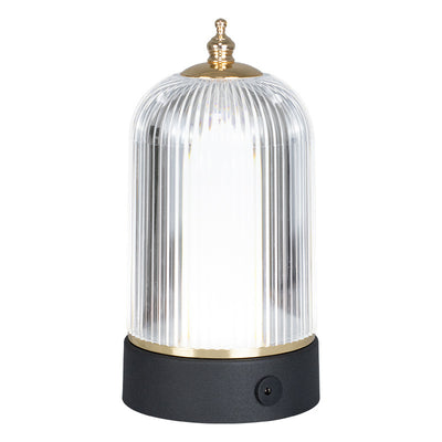 Modern Minimalist Birdcage-Shaped Iron Acrylic LED Night Light Table Lamp For Bedroom