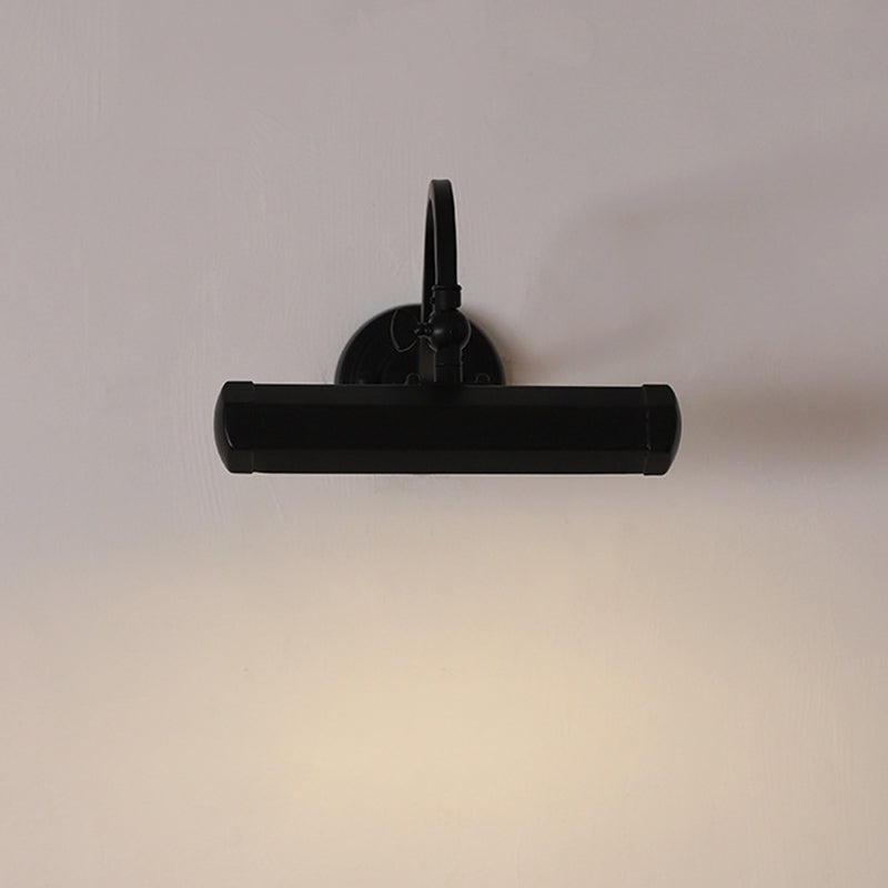 Moderne minimalistische drehbare lange Eisen-2-Licht-Wandleuchte für das Schlafzimmer 