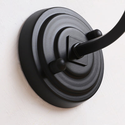 Modern Minimalist Rotatable Long Iron 2-Light Wall Sconce Lamp For Bedroom