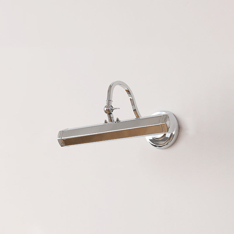 Modern Minimalist Rotatable Long Iron 2-Light Wall Sconce Lamp For Bedroom