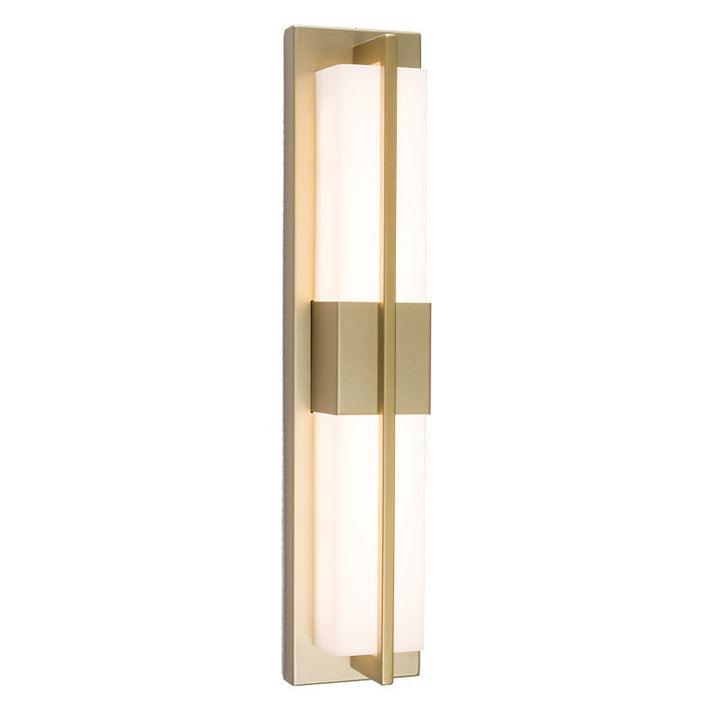 Modern Minimalist Rectangular Iron Acrylic LED Wall Sconce Lamp For Bedroom