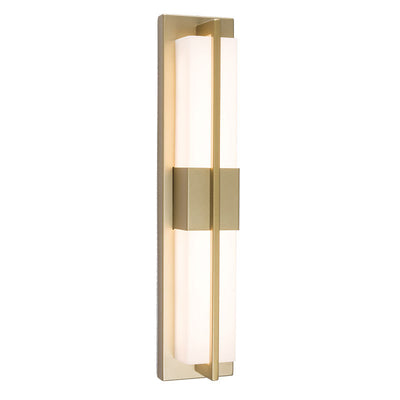 Modern Minimalist Rectangular Iron Acrylic LED Wall Sconce Lamp For Bedroom
