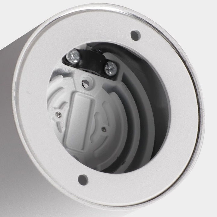 Luz de techo LED empotrada cilíndrica redonda de aluminio acrílico minimalista moderna para dormitorio 