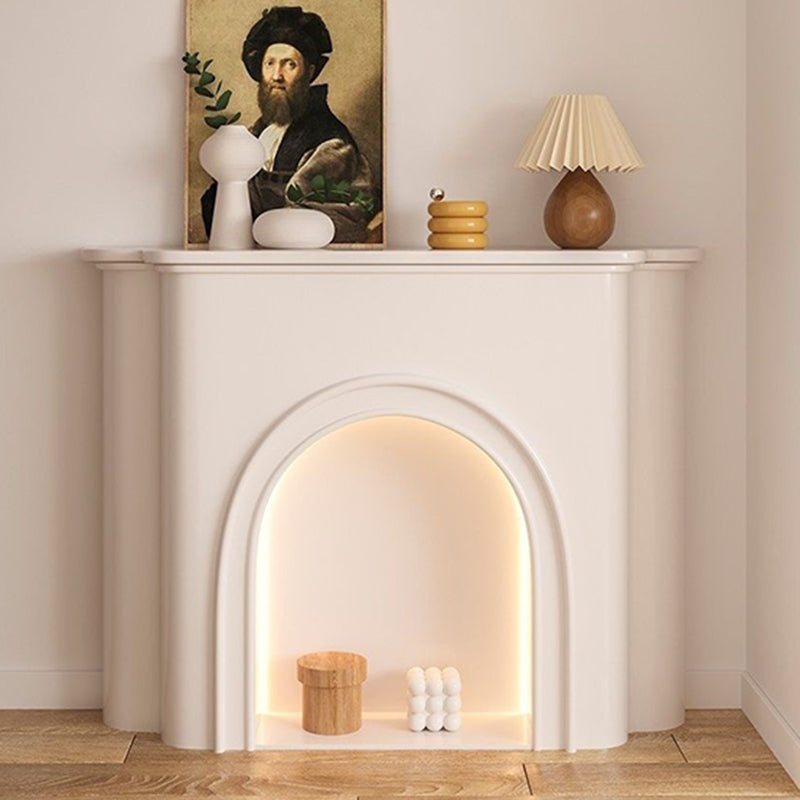 Contemporary Nordic Arched MDF Console Table With 1-Tier For Living Room