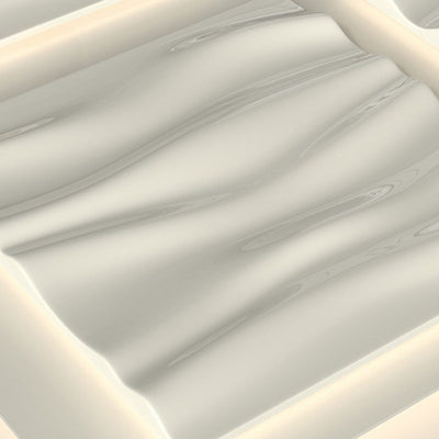 Zeitgenössische nordische geometrische Eisen-Aluminium-LED-Deckenleuchte mit bündiger Halterung für Schlafzimmer 