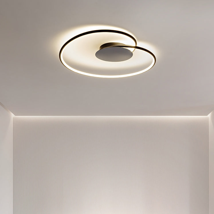Luz de montaje empotrado LED de aluminio y silicona en forma de corazón minimalista moderna para dormitorio 