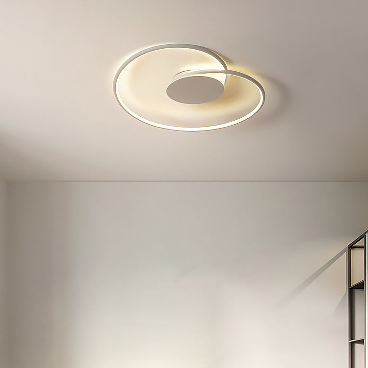 Luz de montaje empotrado LED de aluminio y silicona en forma de corazón minimalista moderna para dormitorio 