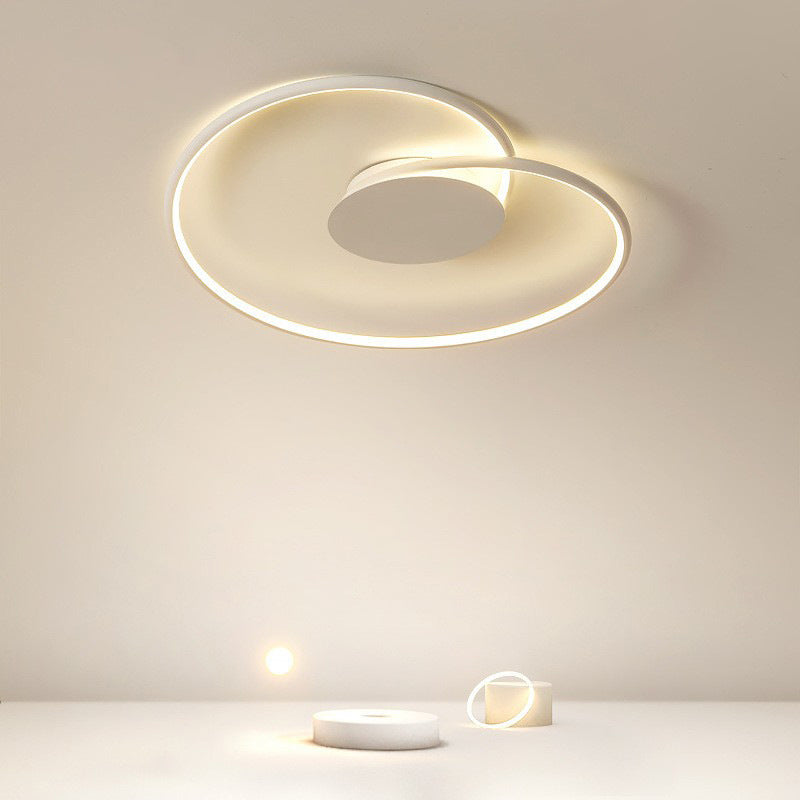 Luz de montaje empotrado LED de aluminio y silicona en forma de corazón minimalista moderna para dormitorio 