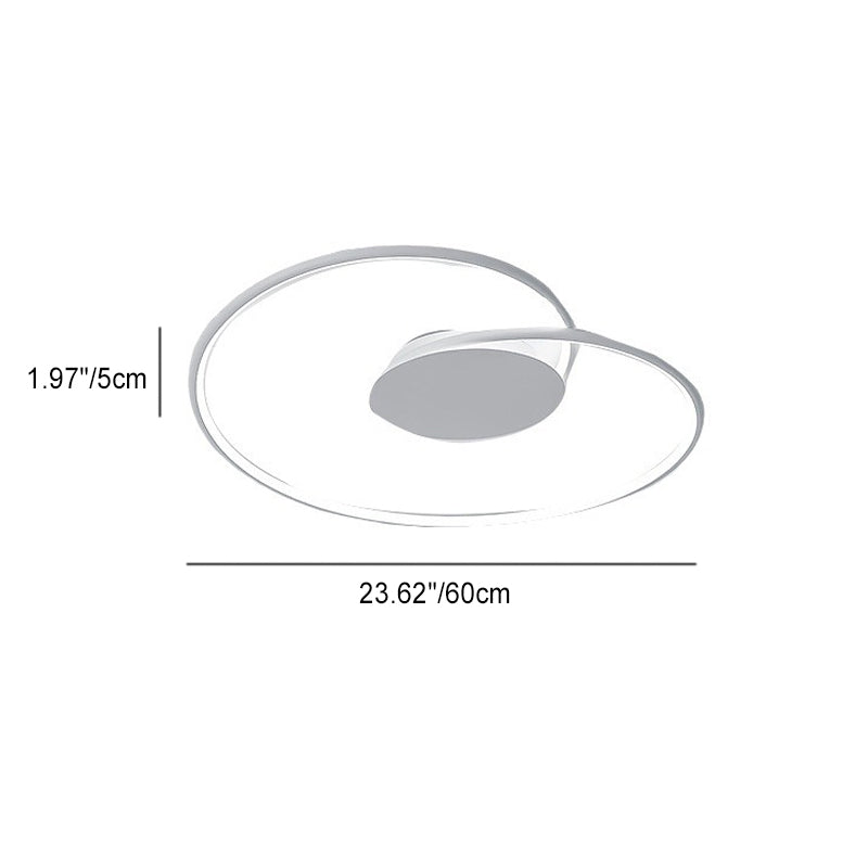 Luz de montaje empotrado LED de aluminio y silicona en forma de corazón minimalista moderna para dormitorio 