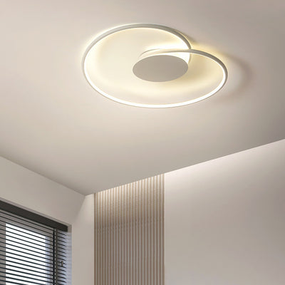 Luz de montaje empotrado LED de aluminio y silicona en forma de corazón minimalista moderna para dormitorio 