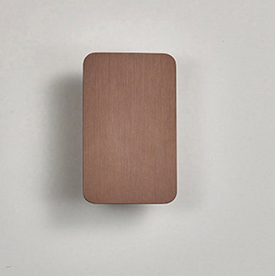 Applique murale LED carrée en aluminium minimaliste moderne pour couloirs 
