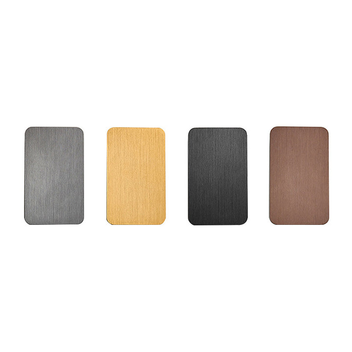 Applique murale LED carrée en aluminium minimaliste moderne pour couloirs 