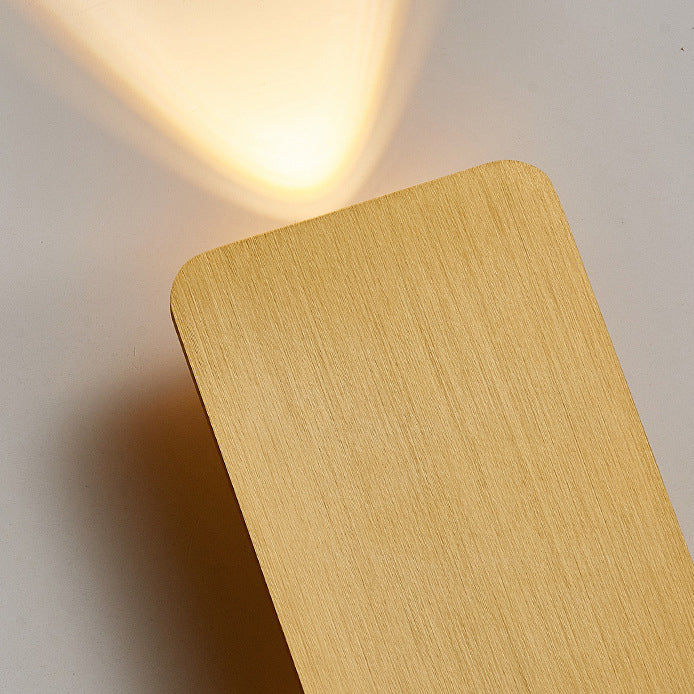 Applique murale LED carrée en aluminium minimaliste moderne pour couloirs 