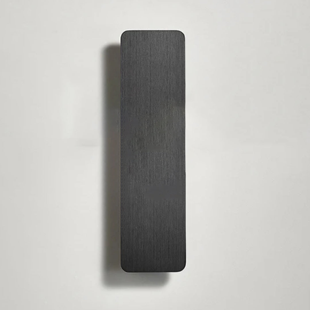 Applique murale LED carrée en aluminium minimaliste moderne pour couloirs 
