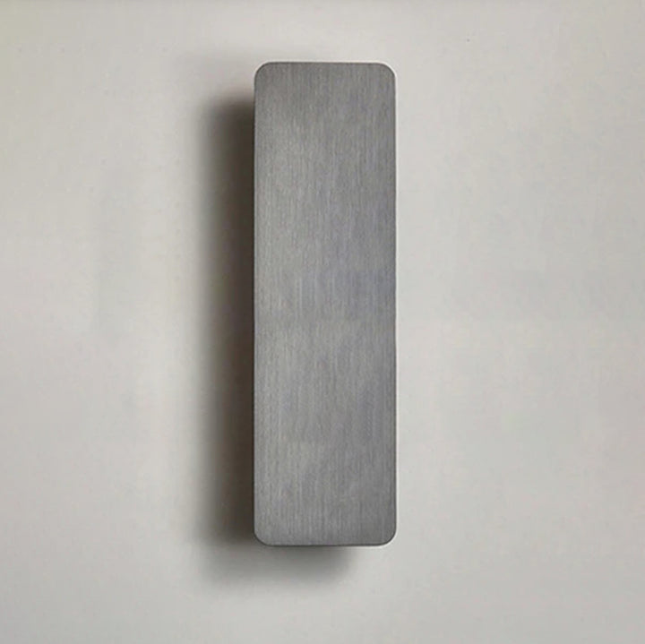 Applique murale LED carrée en aluminium minimaliste moderne pour couloirs 