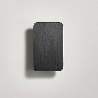 Applique murale LED carrée en aluminium minimaliste moderne pour couloirs 