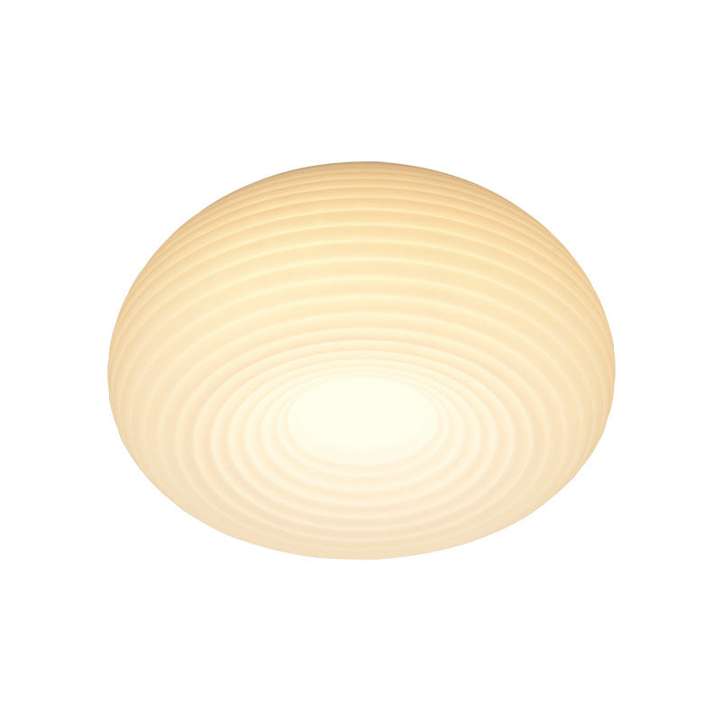 Luz de techo empotrada LED de bola redonda de acrílico de hierro creativo contemporáneo para dormitorio 