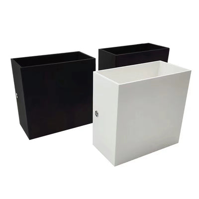 Modern Minimalist Small Cube Aluminum Waterproof LED Wall Sconce Lamp For Living Room