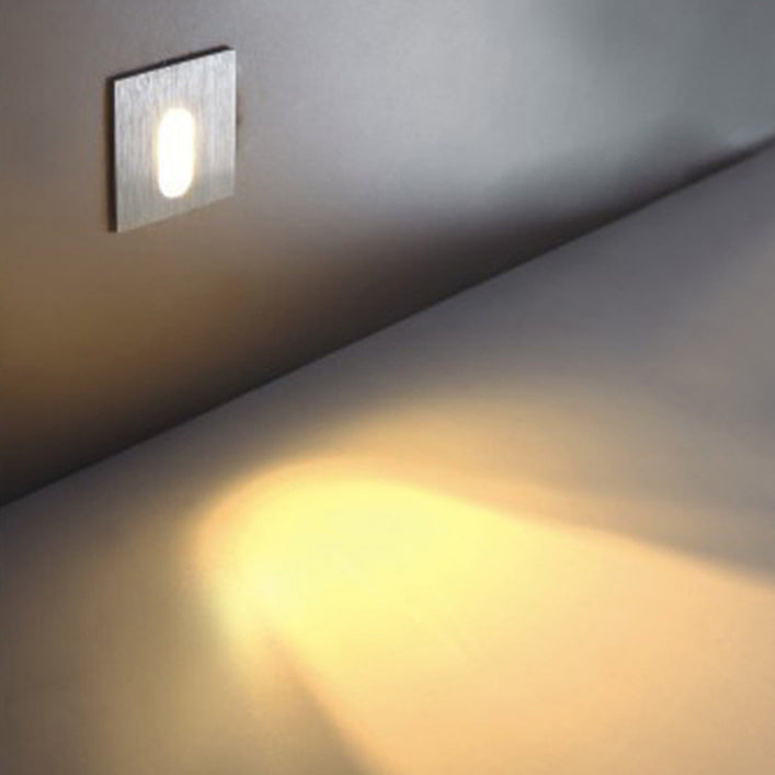 Moderne Art Deco Runde Quadrat Aluminium Wasserdichte LED Wand Leuchte Lampe Für Flure 