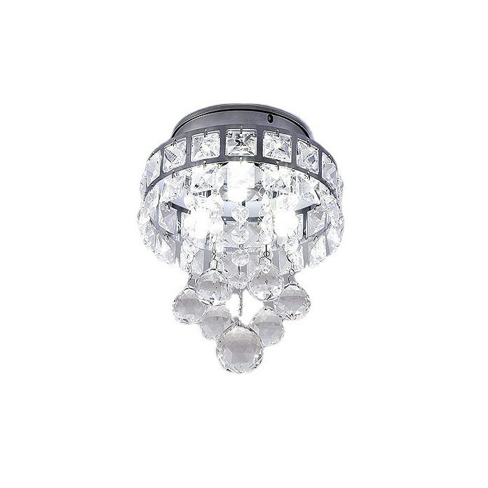 Hardware de lujo contemporáneo Cristal 1 - Luz de montaje empotrado para pasillos 