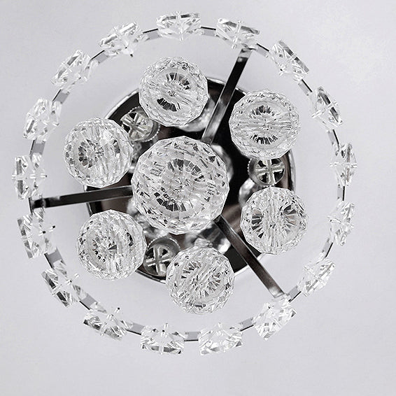 Hardware de lujo contemporáneo Cristal 1 - Luz de montaje empotrado para pasillos 