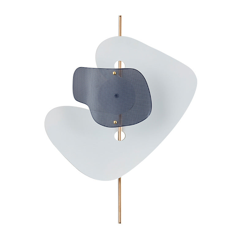 Moderne Art Deco Unregelmäßige Geometrie Hardware Eisen LED Wandleuchte Für Wohnzimmer 