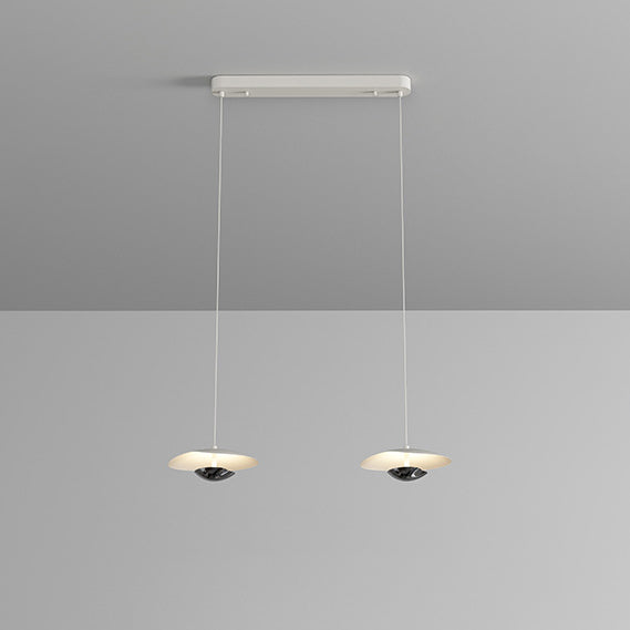 Modern Simplicity Round Splicing Iron Sheets LED Chandeliers For Dining Room