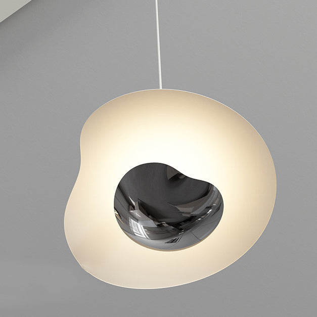 Modern Simplicity Round Splicing Iron Sheets LED Chandeliers For Dining Room