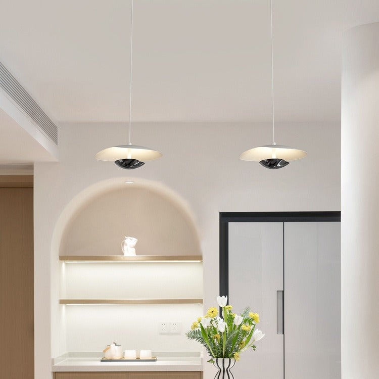Modern Simplicity Round Splicing Iron Sheets LED Chandeliers For Dining Room